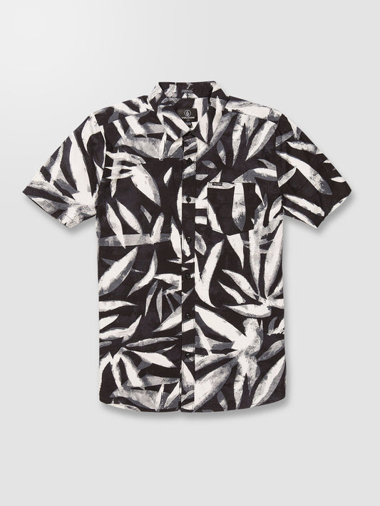 Echo Leaf Shirt - BLACK
