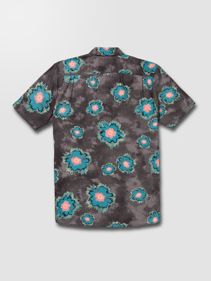 Medal Petal Shirt - BLACK