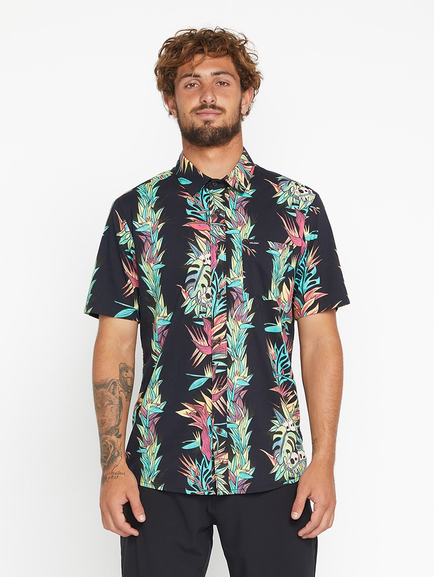 V Ent Pepper Shirt - BLACK