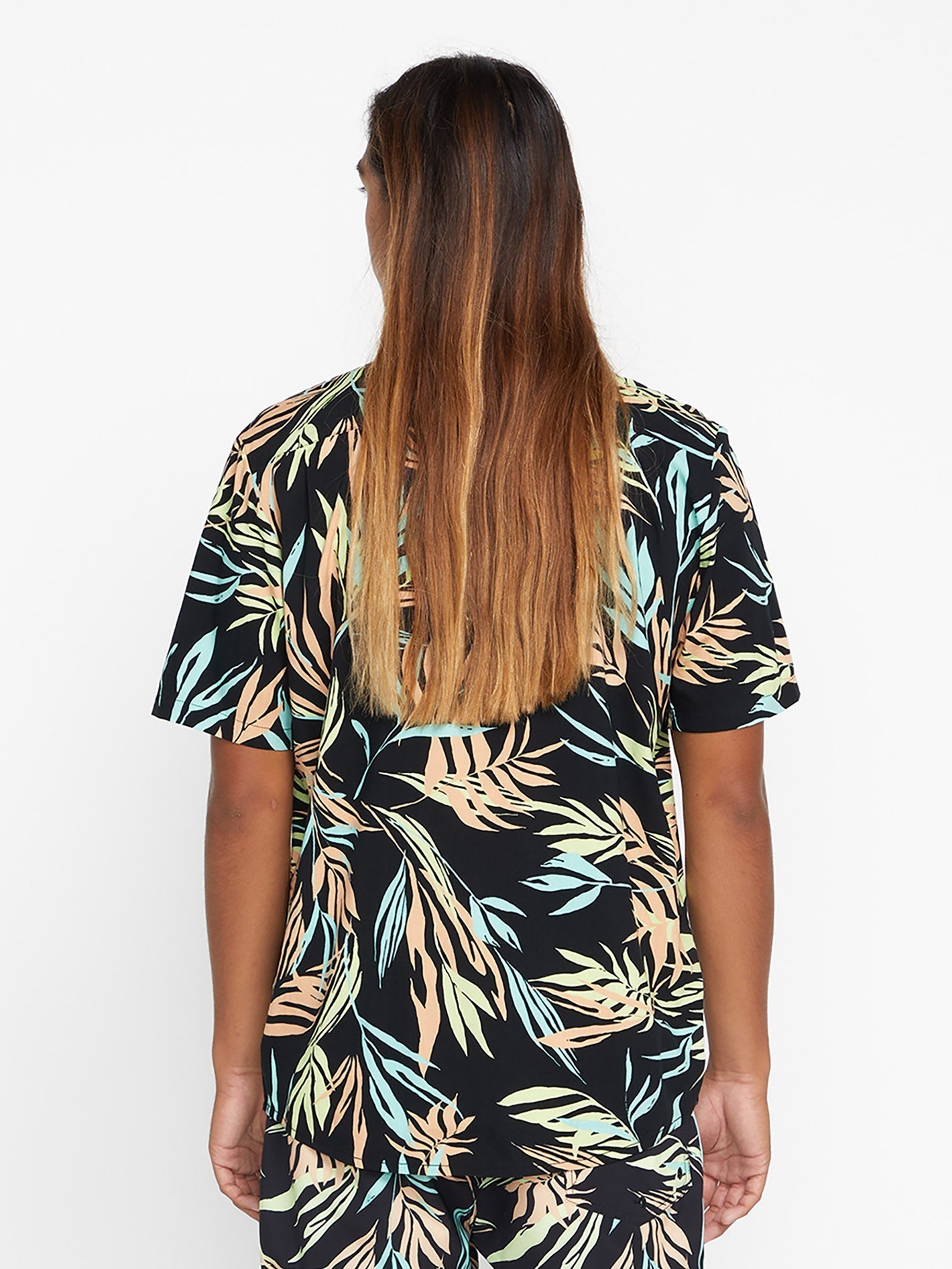 Bleeding Leaf Shirt - BLACK