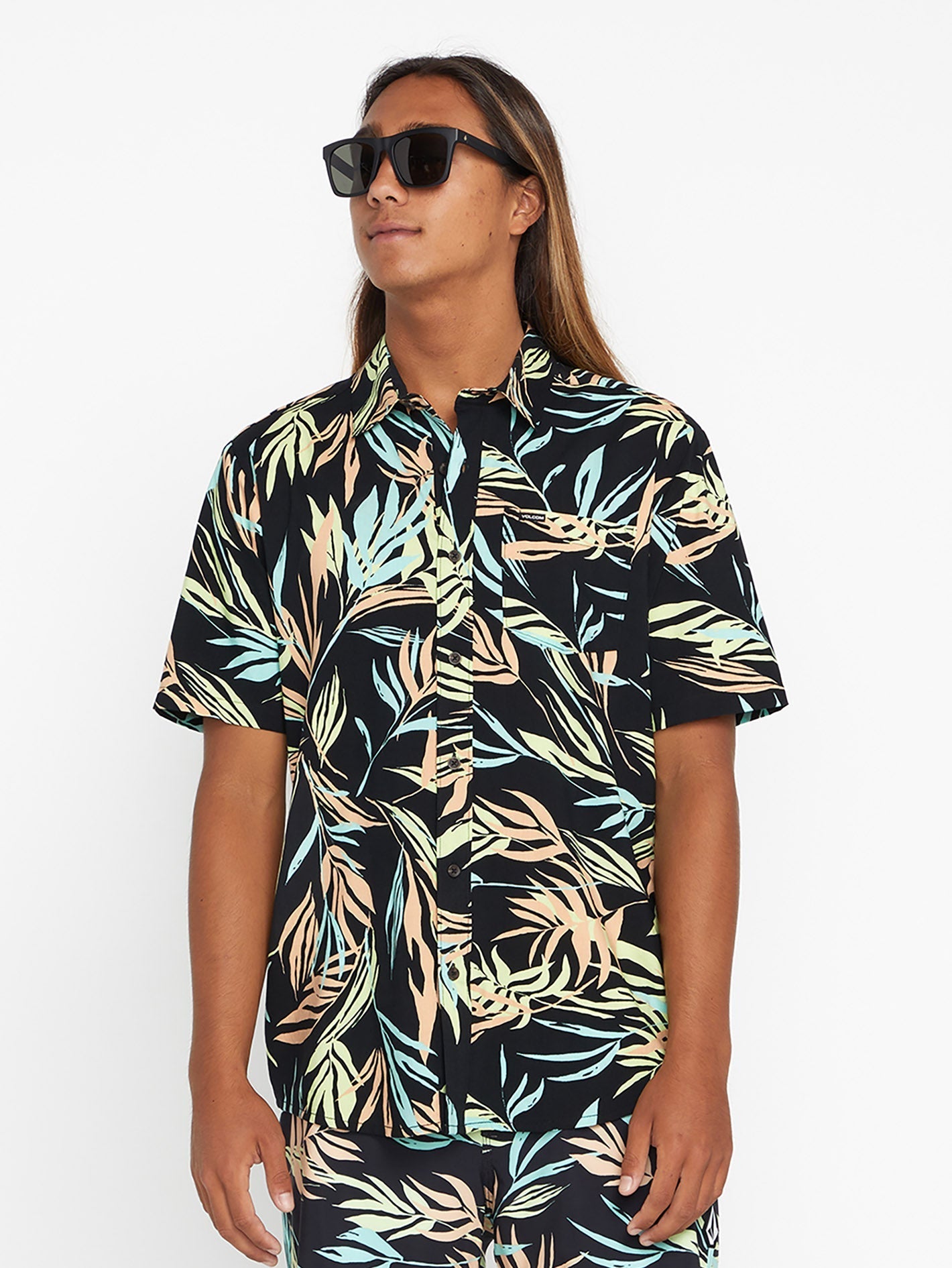 Bleeding Leaf Shirt - BLACK