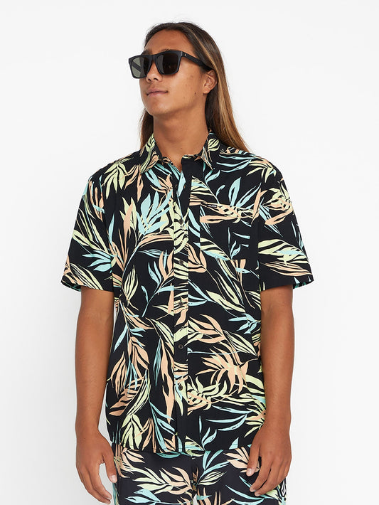 Bleeding Leaf Shirt - BLACK
