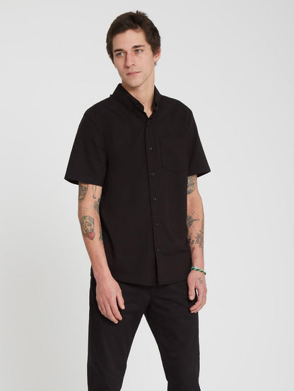 Everett Oxford Shirt - NEW BLACK