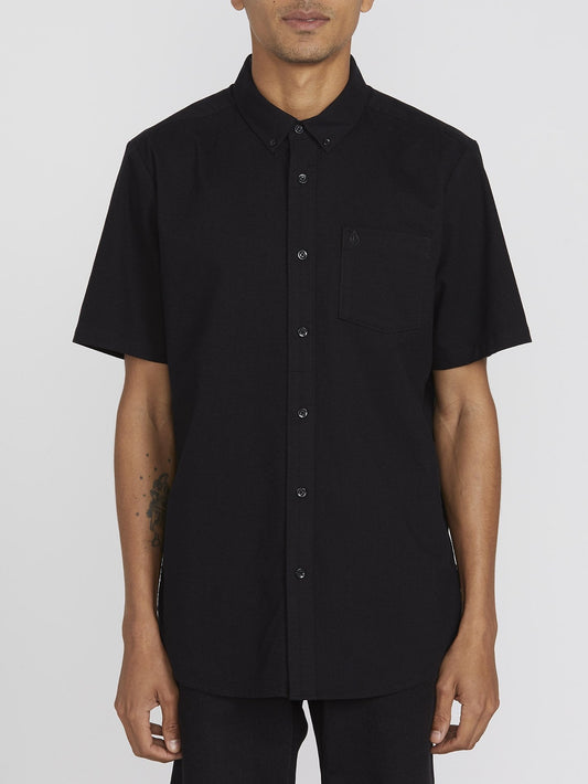 Everett Oxford Shirt - NEW BLACK