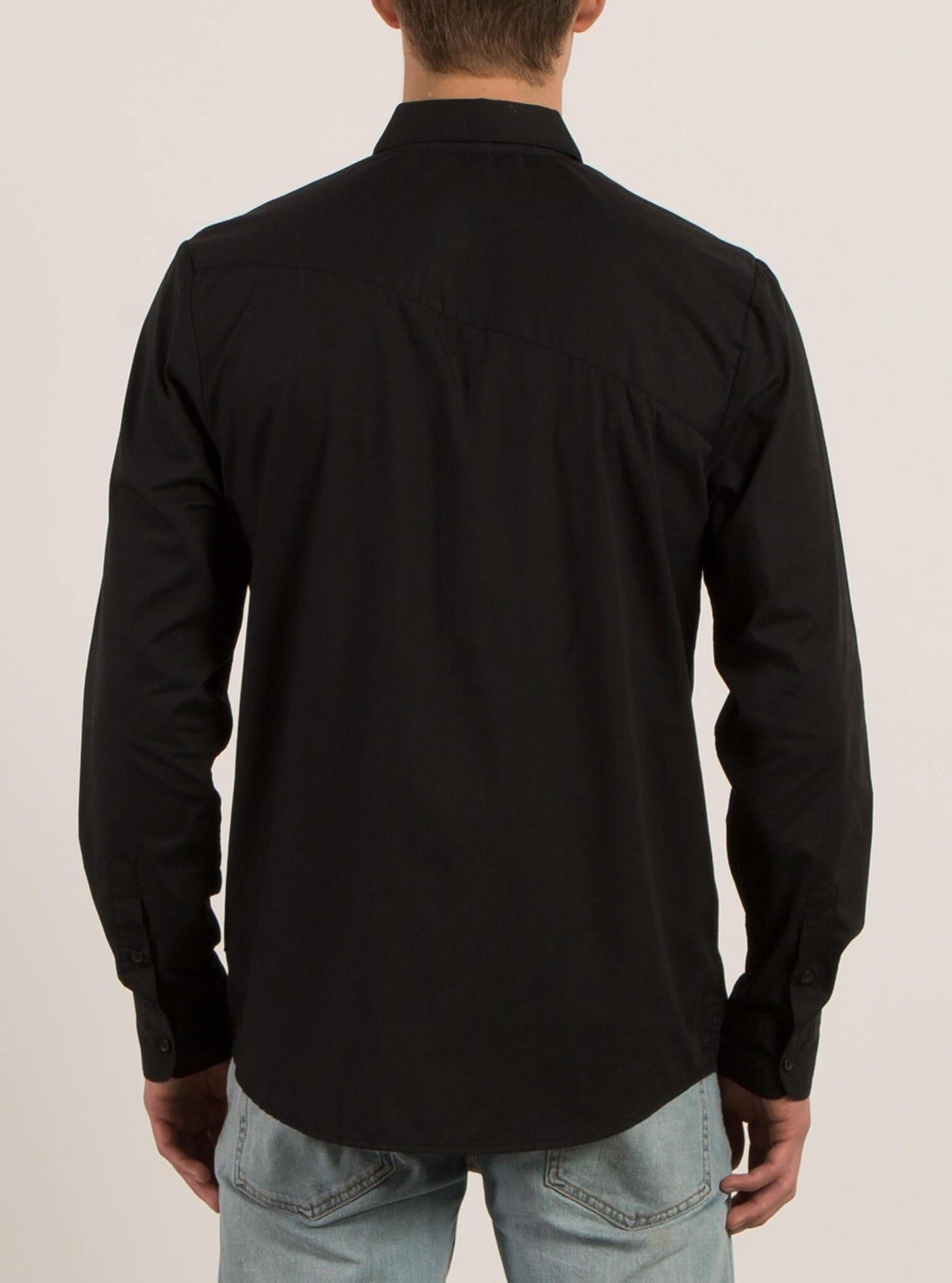 Everett Solid Shirt - Black