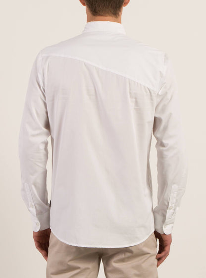 Everett Solid Shirt - White