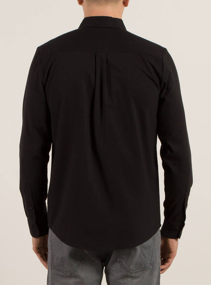 Oxford Stretch Shirt - Black