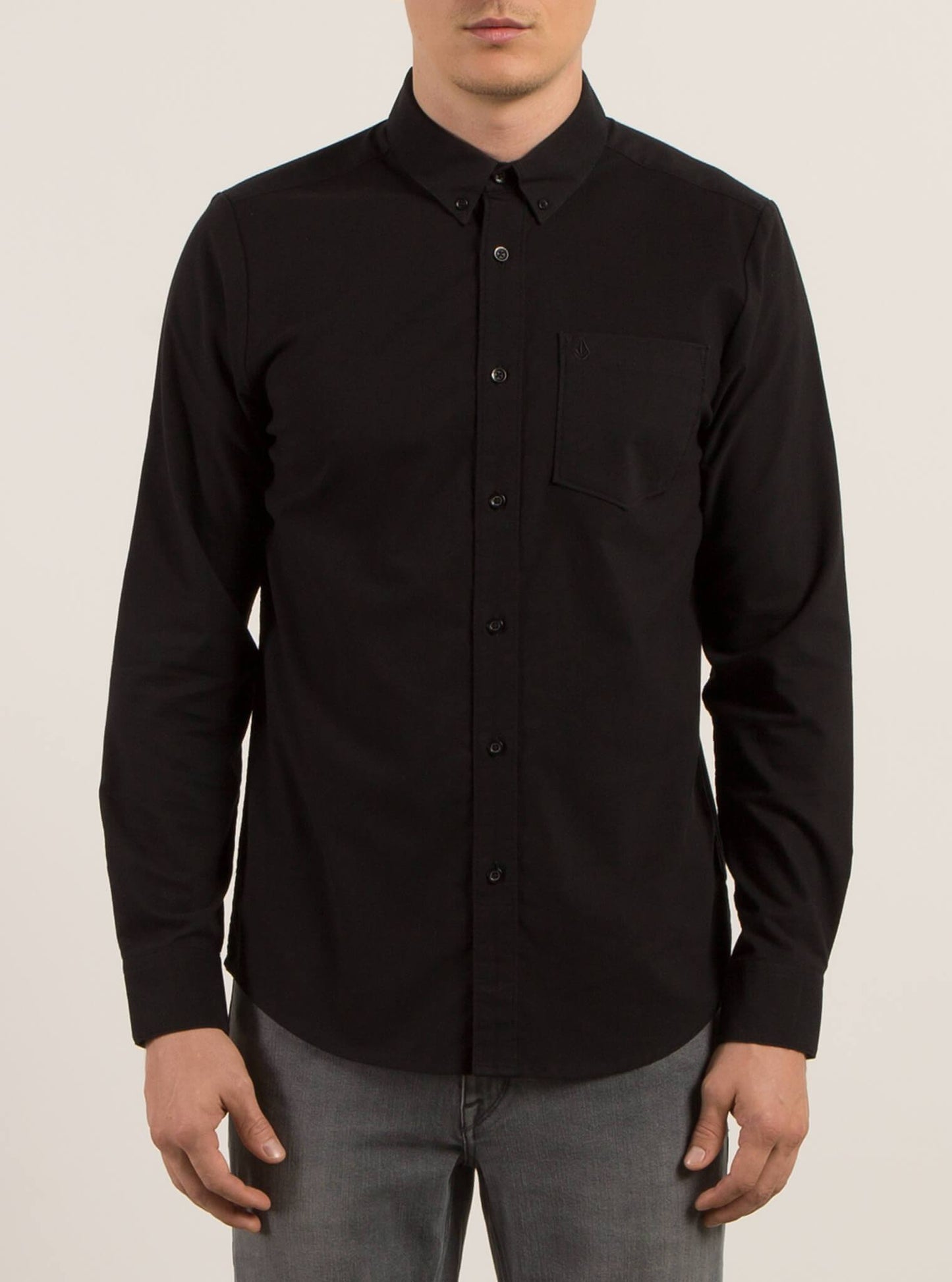 Oxford Stretch Shirt - Black
