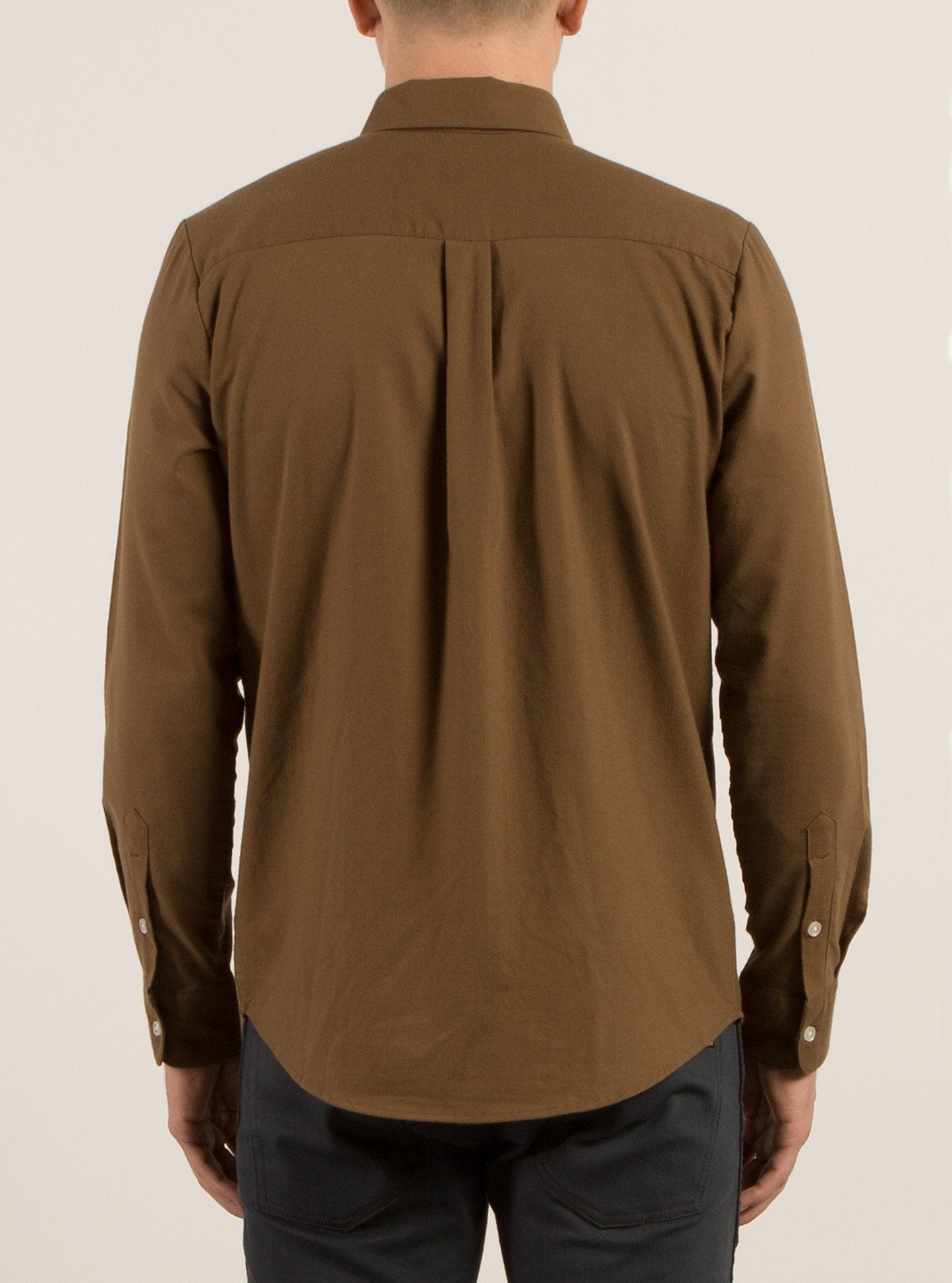 Oxford Stretch Shirt - Mud