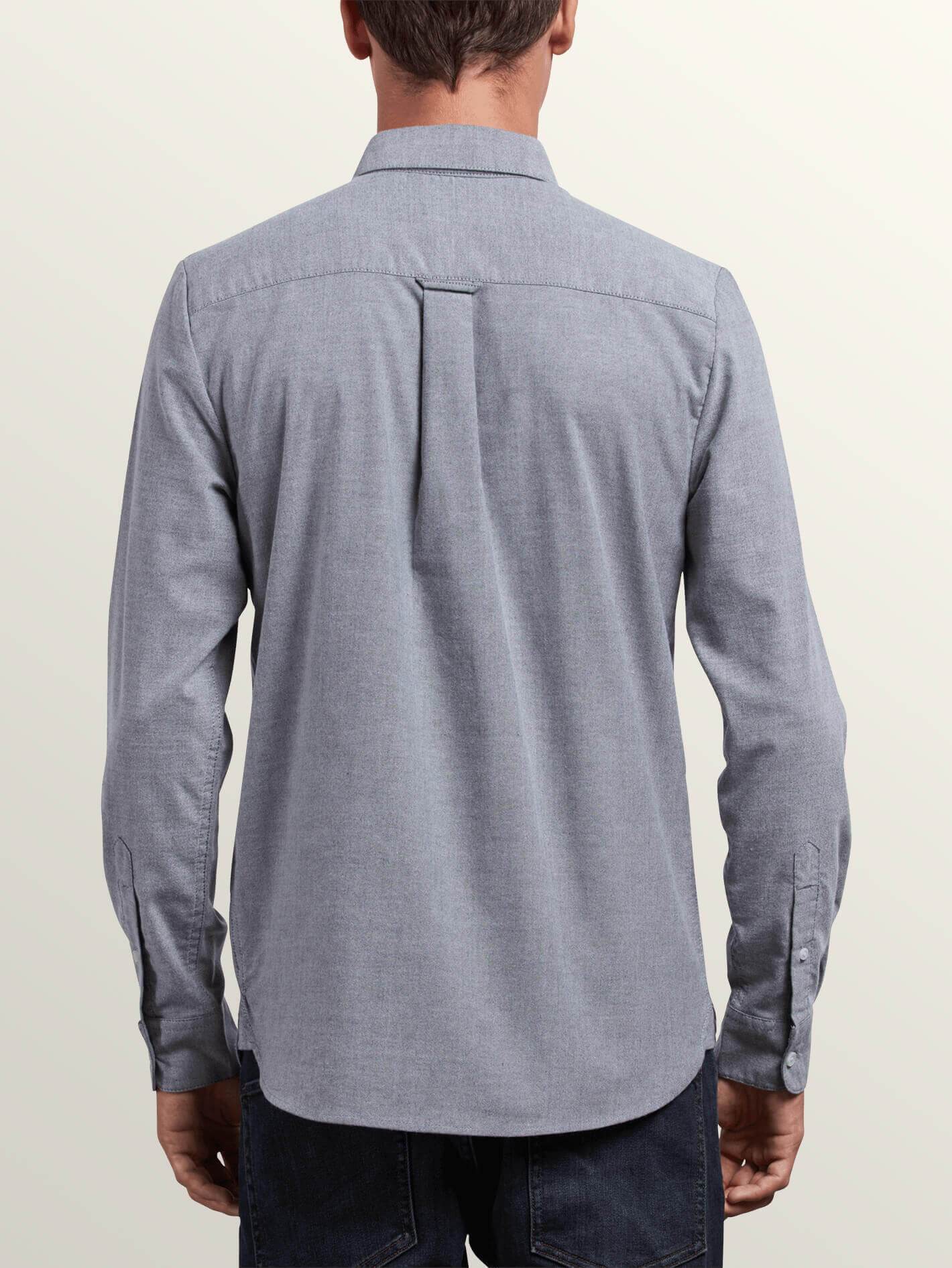 Oxford Stretch Shirt - BLACK