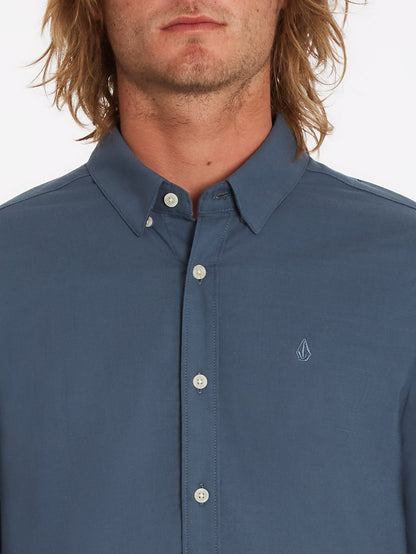 Oxford Stretch Shirt - MARINA BLUE
