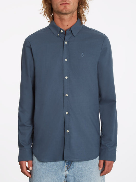 Oxford Stretch Shirt - MARINA BLUE