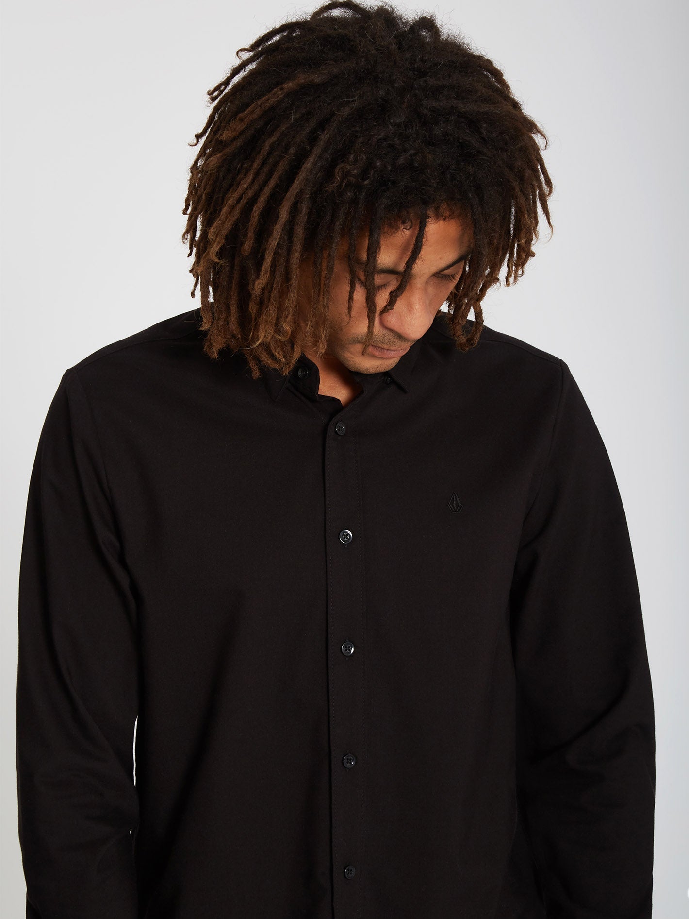 Oxford Stretch Shirt - NEW BLACK