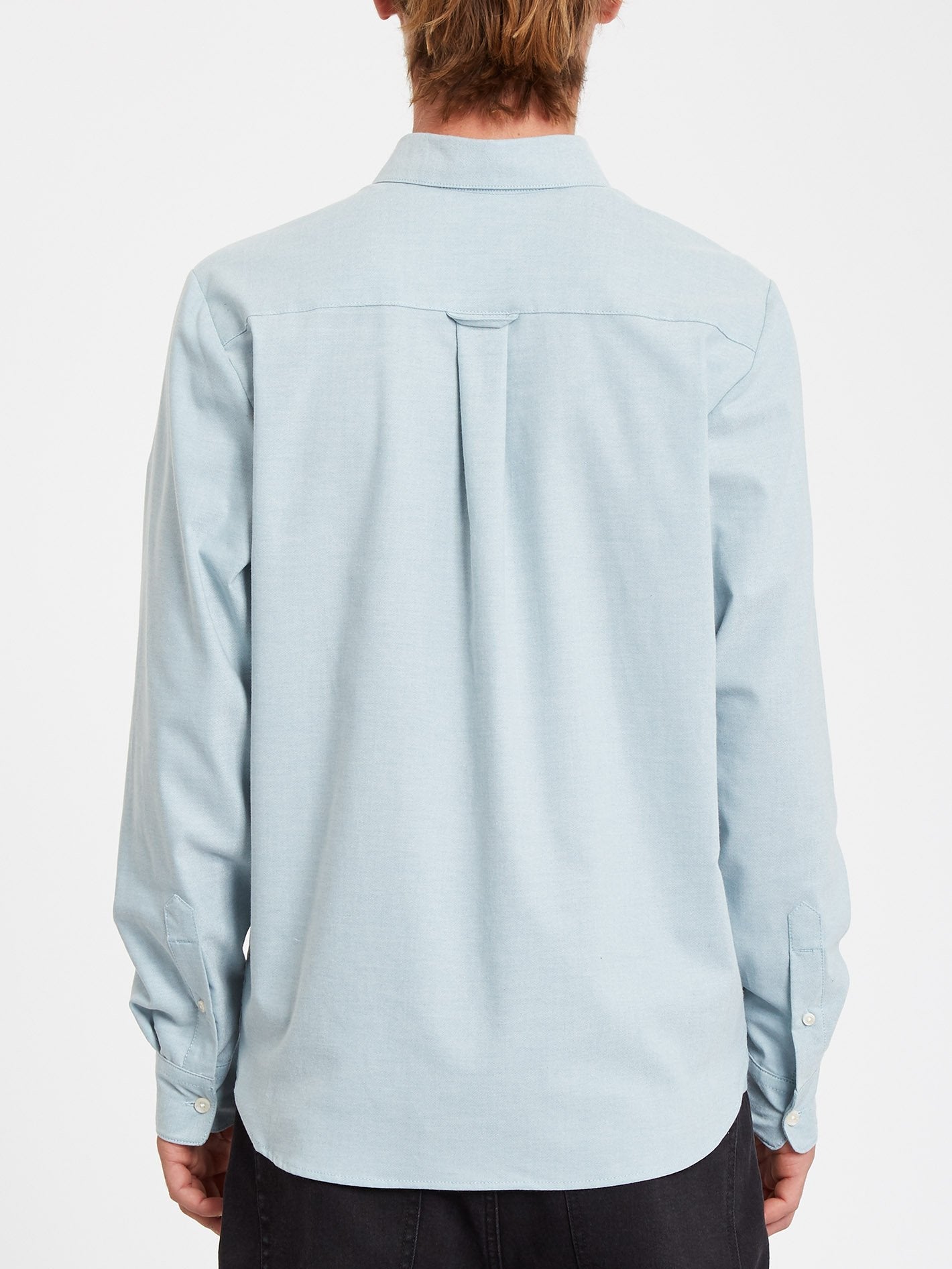 Oxford Stretch Shirt - SRB-SANDED RAW BLACK