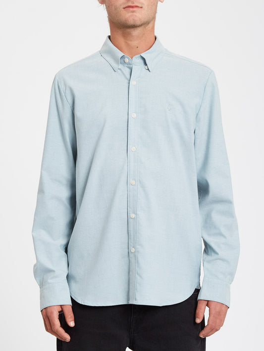Oxford Stretch Shirt - SRB-SANDED RAW BLACK