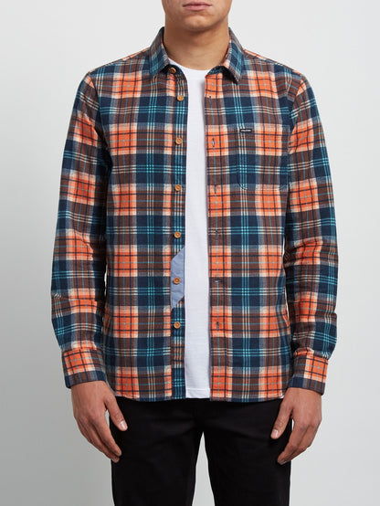Hayden Long Sleeve Shirt - Scream Red