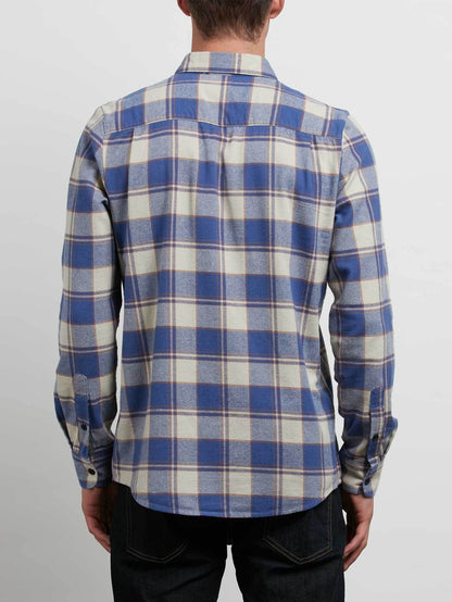 Caden Long Sleeve Shirt - Clay