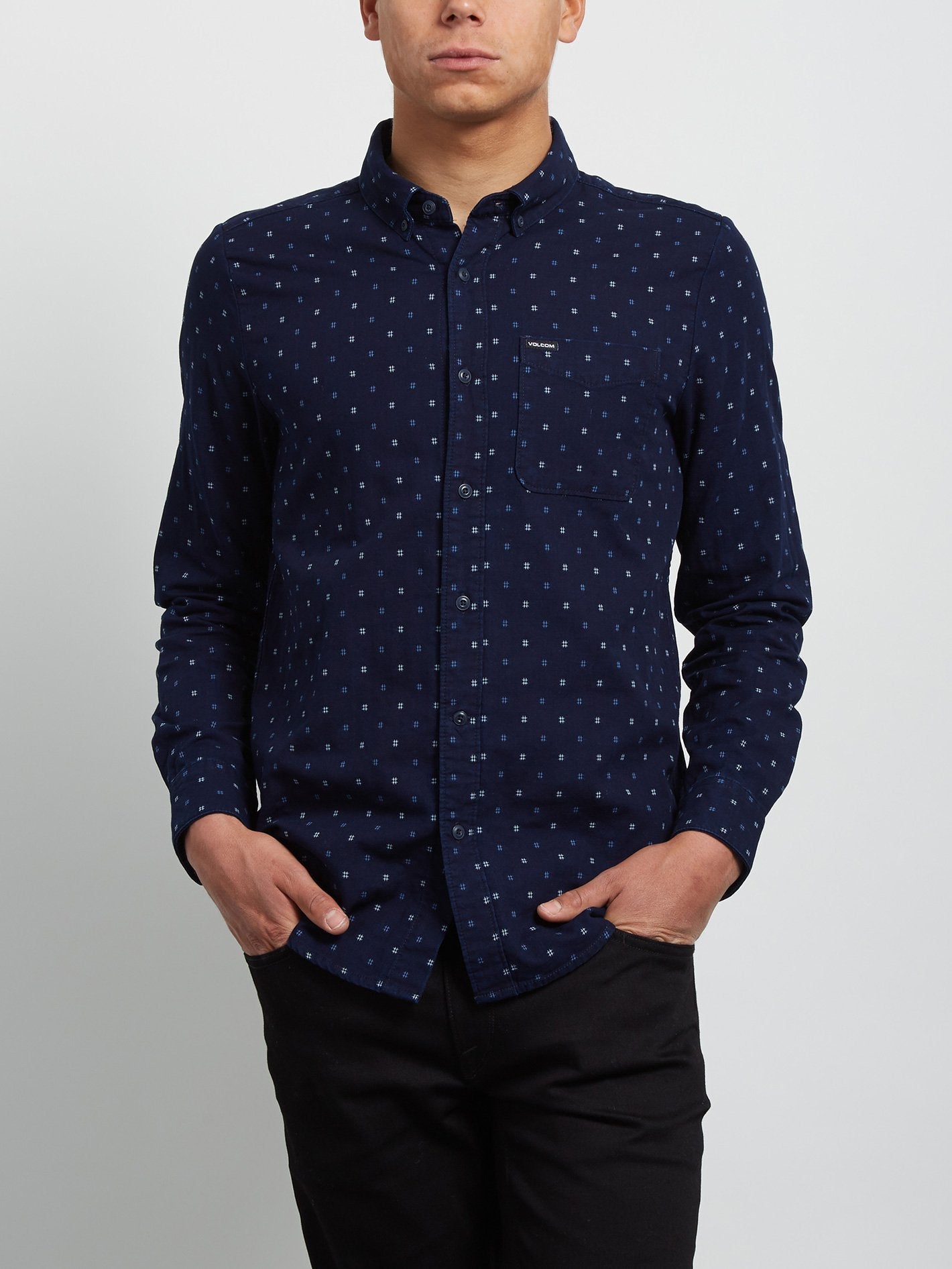Earl Long Sleeve Shirt - Indigo