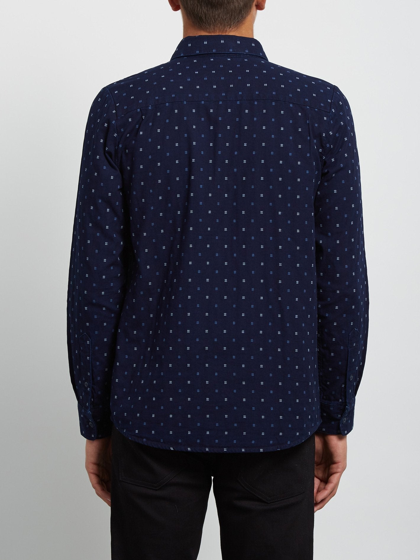 Earl Long Sleeve Shirt - Indigo