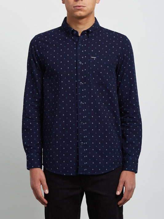 Earl Long Sleeve Shirt - Indigo