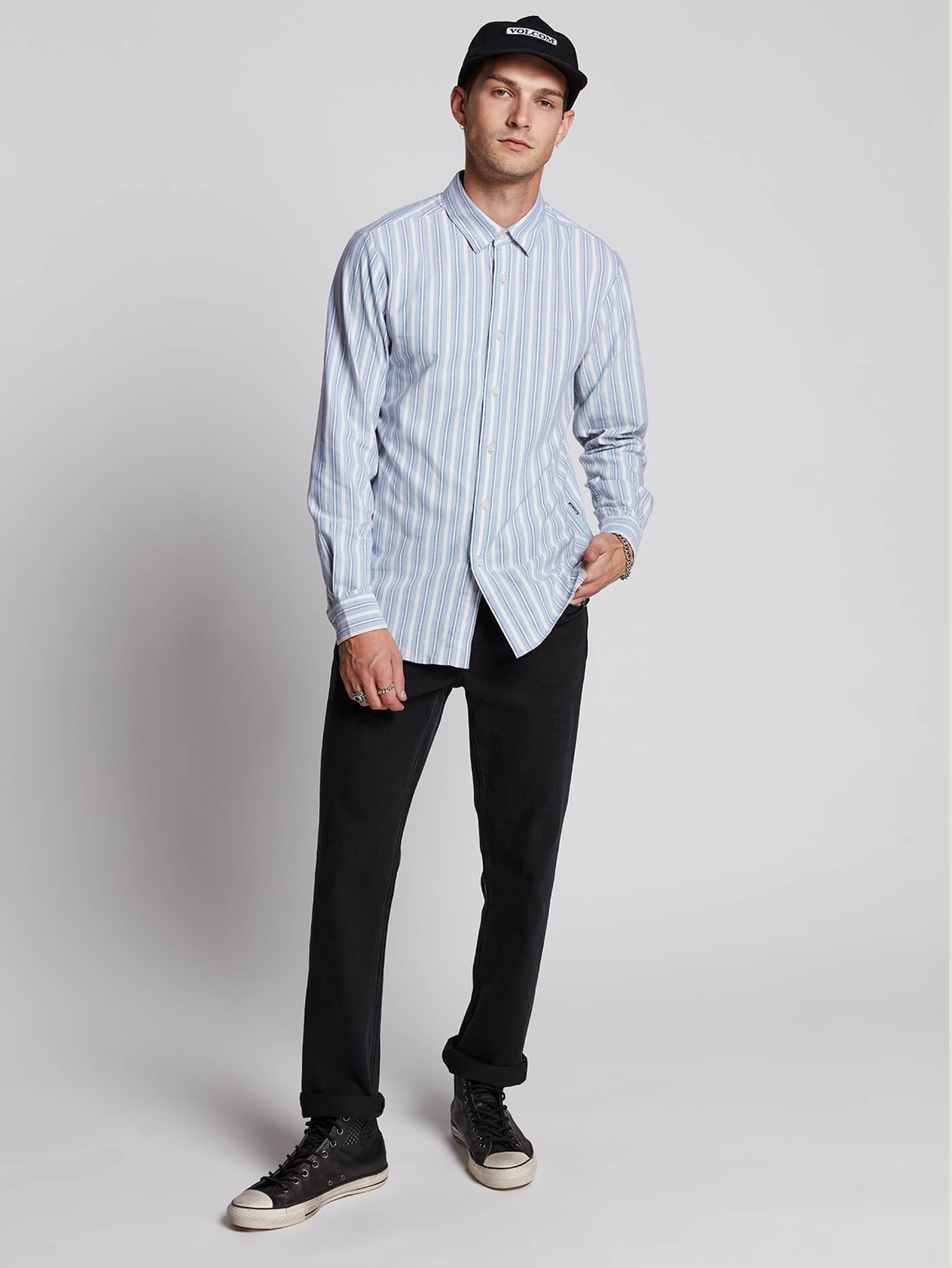 Vert Toner Shirt  - Wrecked Indigo