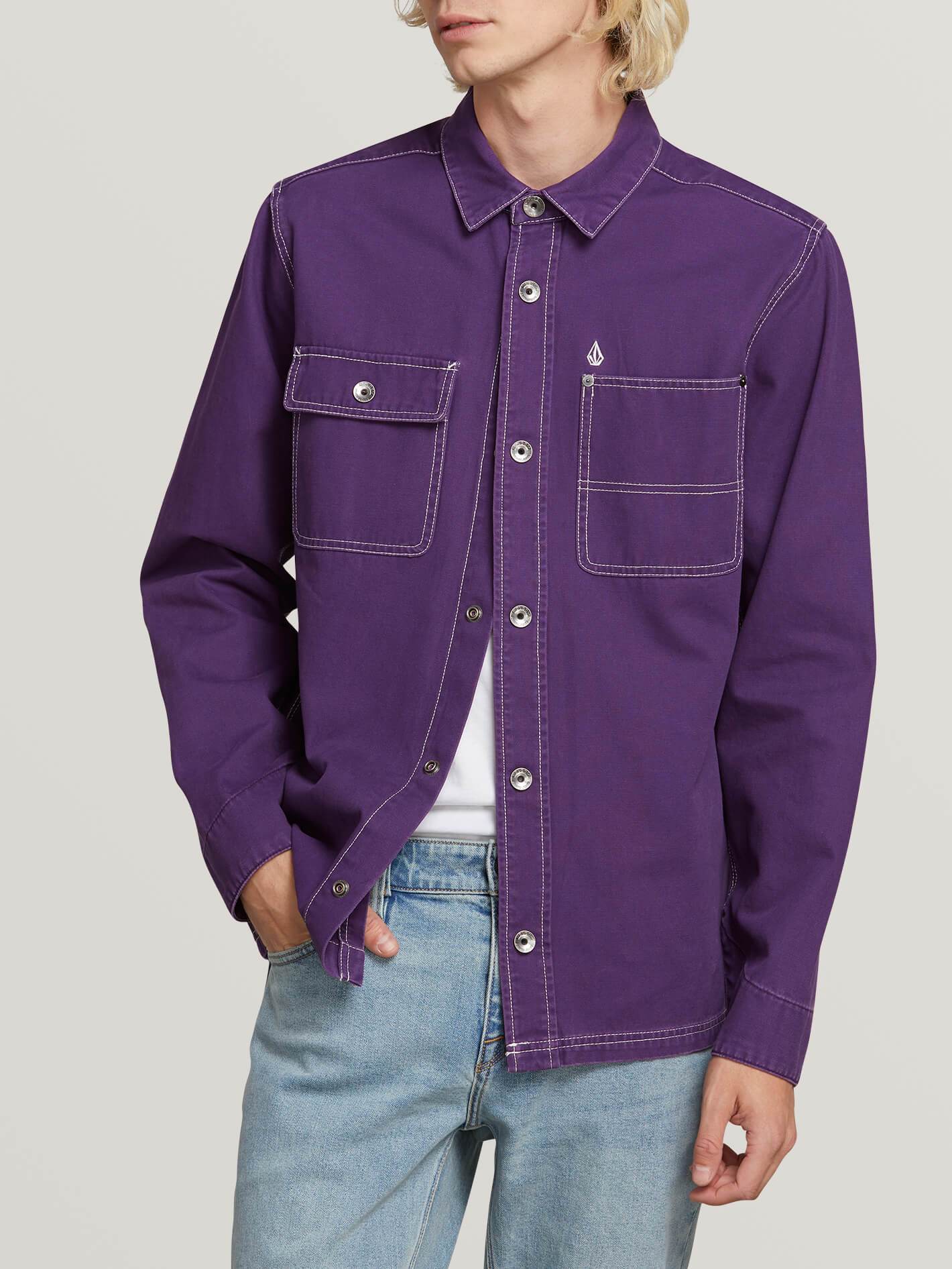 Fitzkrieg Shirt  - Dark Purple