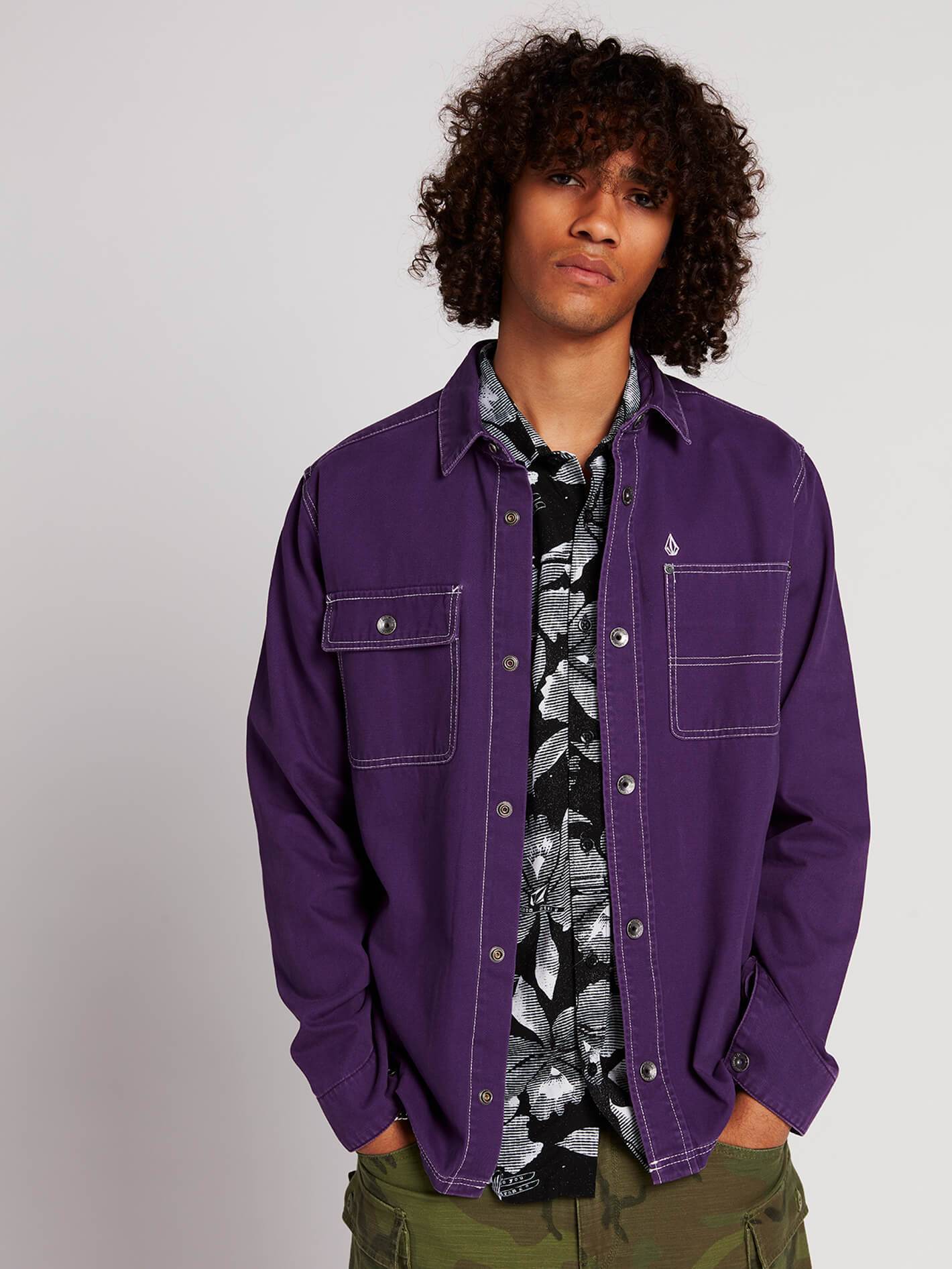 Fitzkrieg Shirt  - Dark Purple