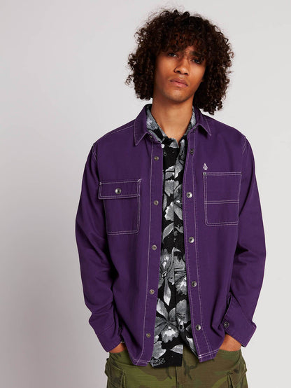 Fitzkrieg Shirt  - Dark Purple