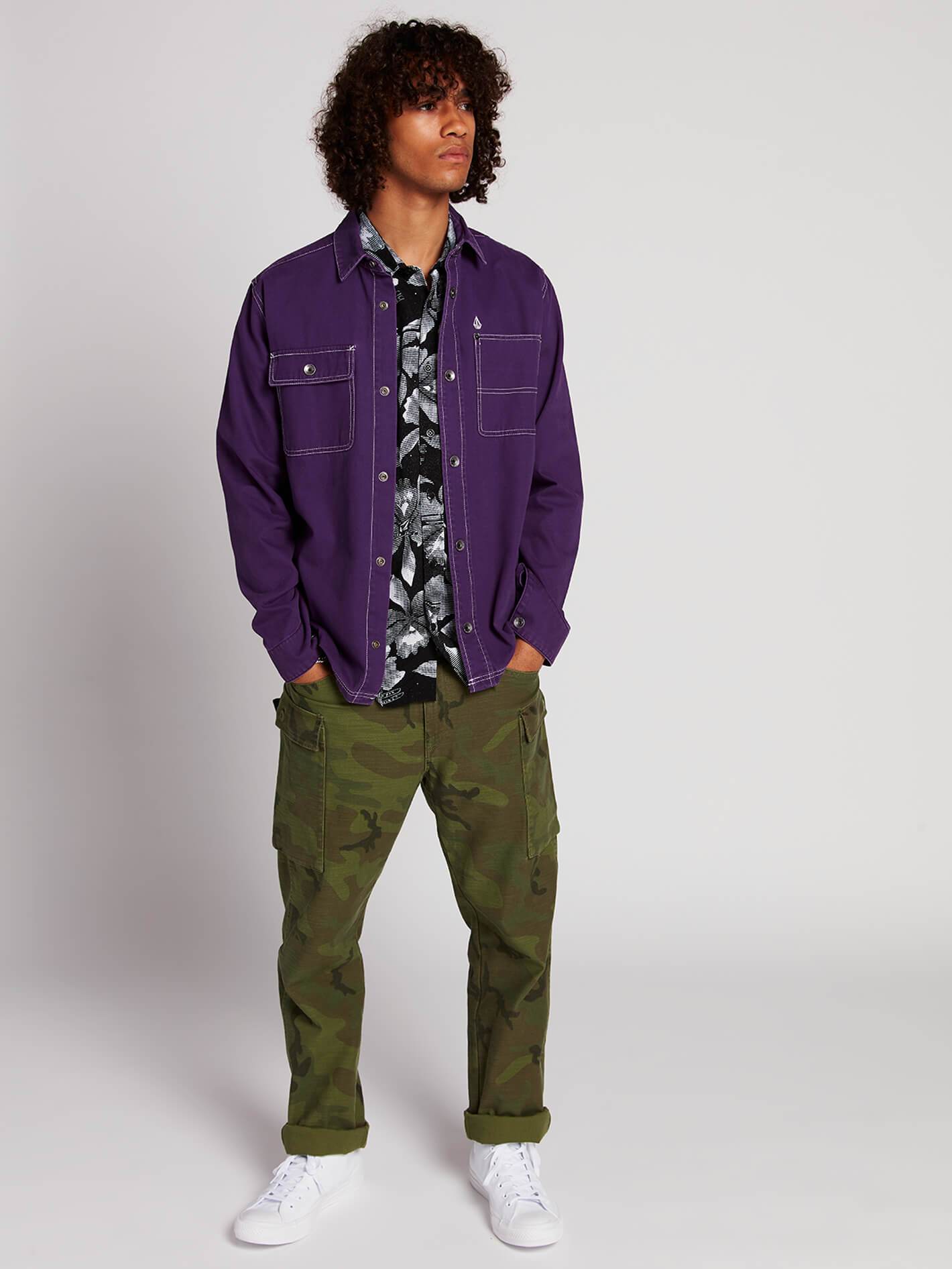 Fitzkrieg Shirt  - Dark Purple
