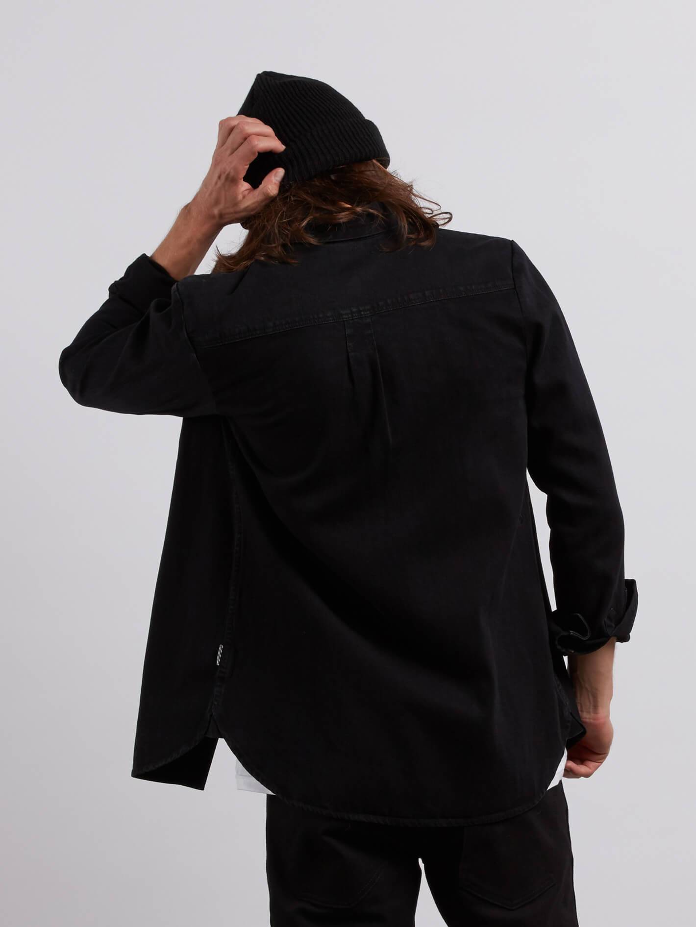 Crowley Long Sleeve Shirt - Black