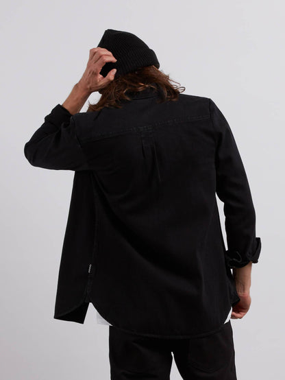Crowley Long Sleeve Shirt - Black