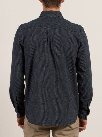 Crowley Long Sleeve Shirt - Indigo