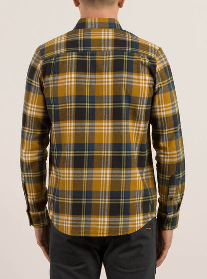 Caden Long Sleeve Flannel - Caramel