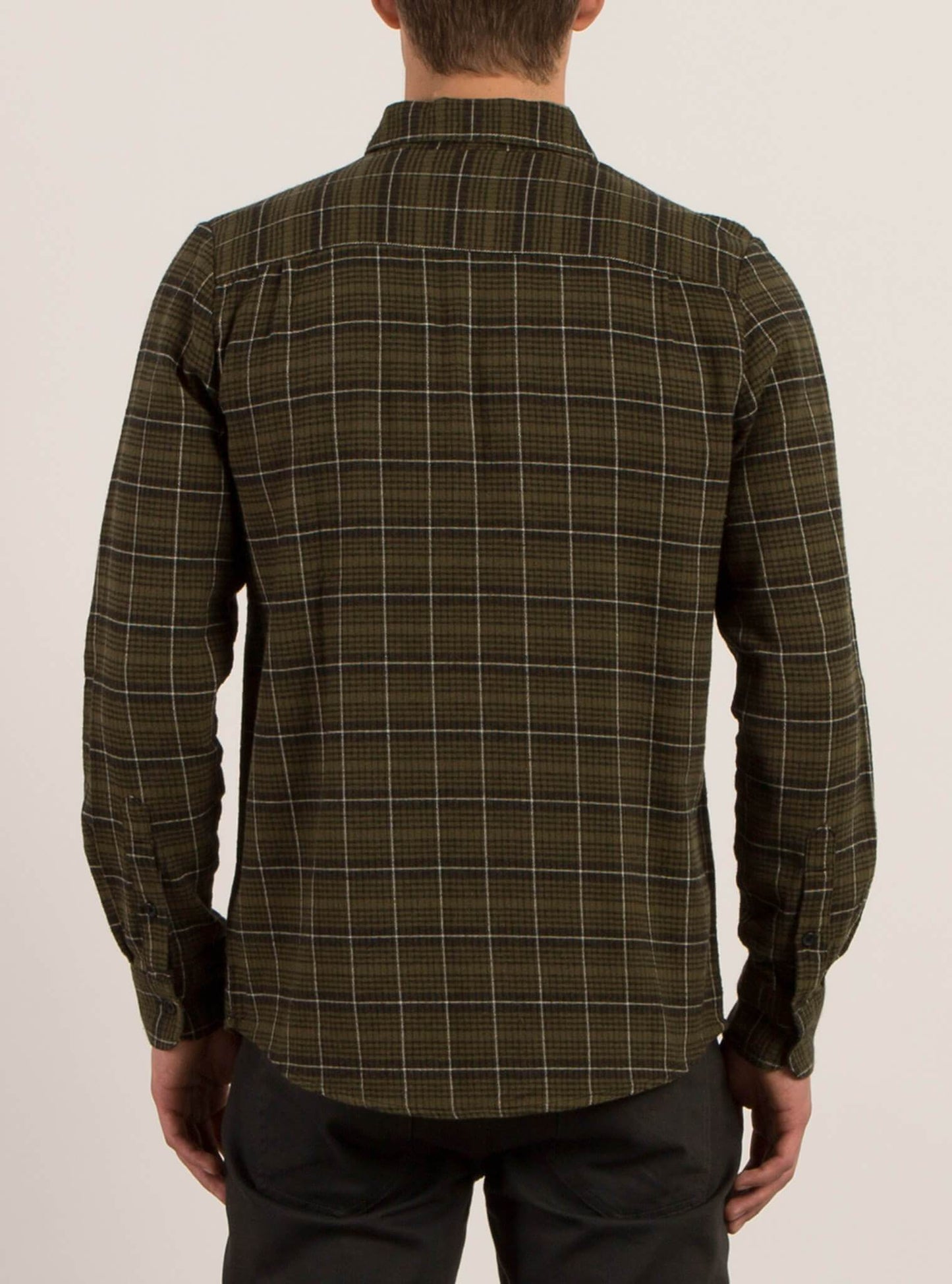 Brodus Long Sleeve Flannel - Military