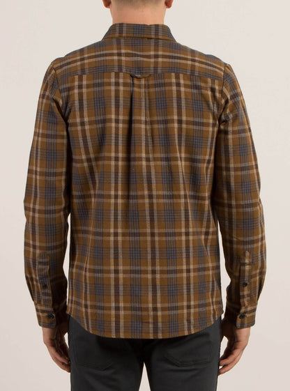 Marcos Long Sleeve Flannel - Mud