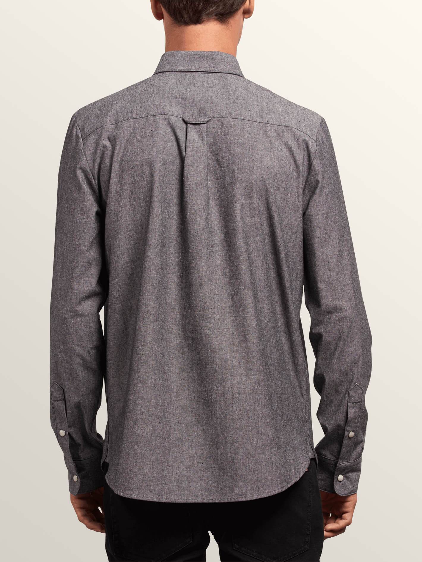 Hayes Long Sleeve Shirt - Grey