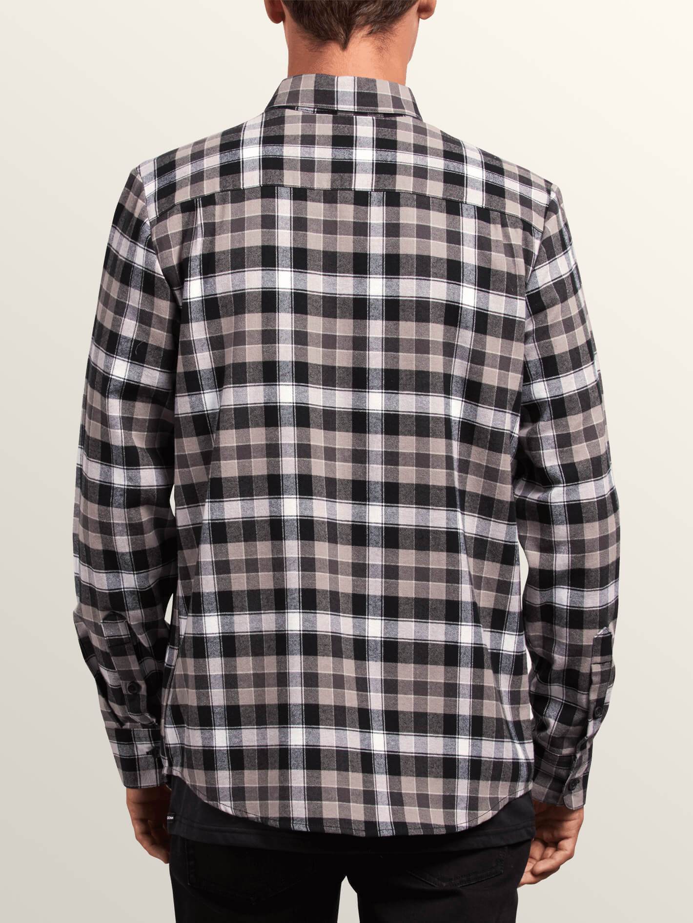 Caden Plaid Shirt - Black