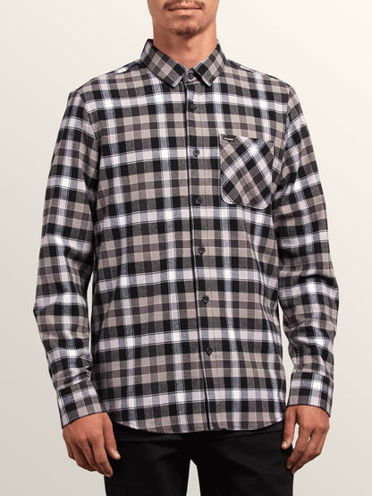 Caden Plaid Shirt - Black