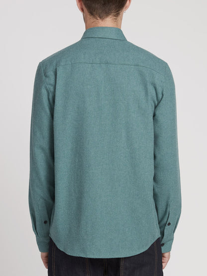 Caden Solid Shirt - Mediterranean