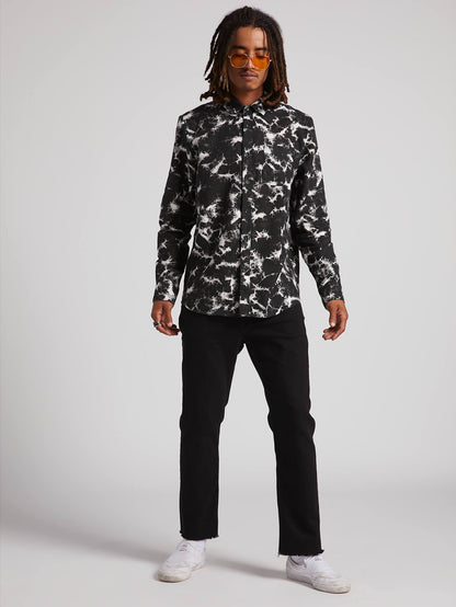 Spinner Flannel Shirt - Black