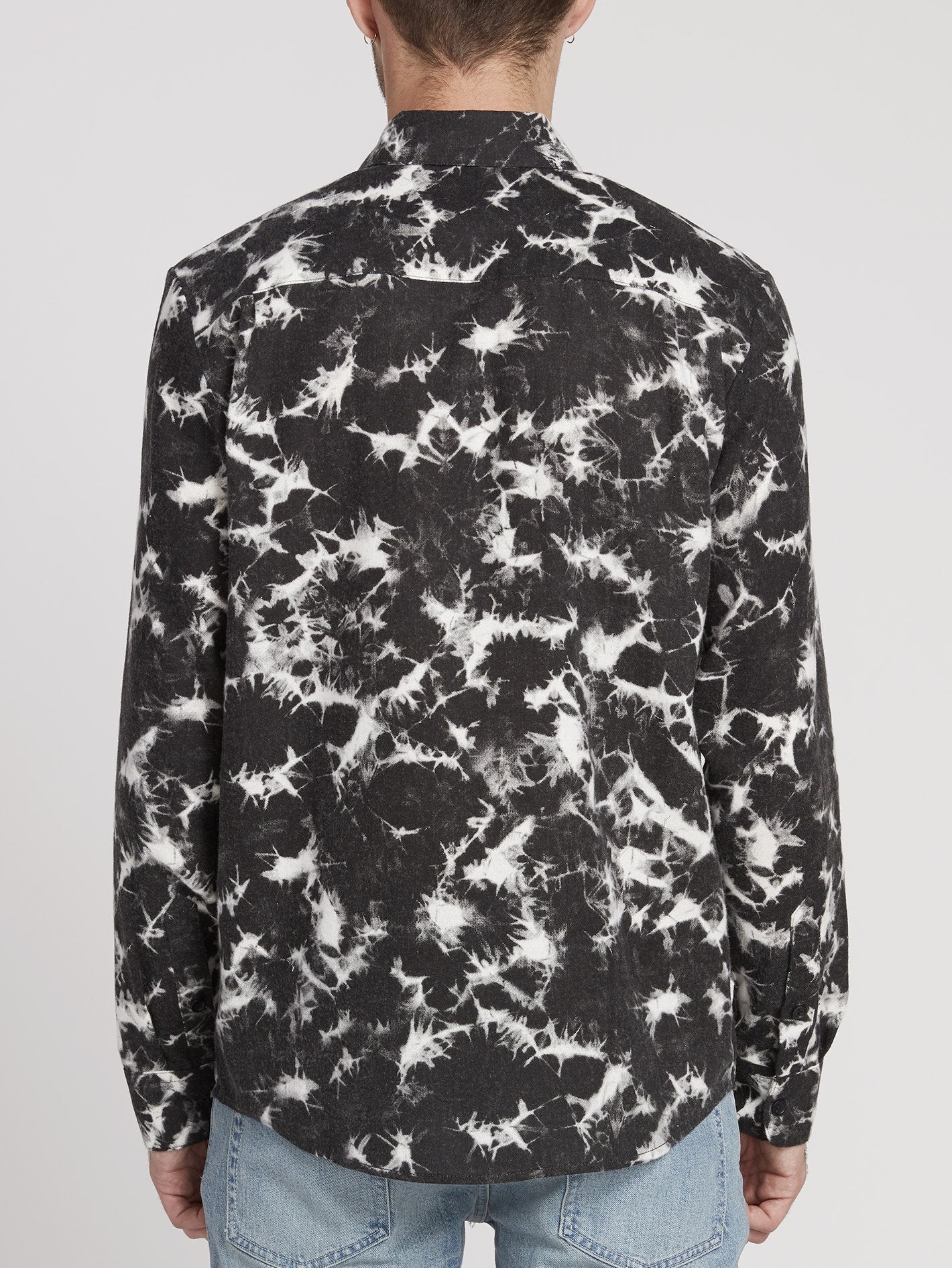 Spinner Flannel Shirt - Black
