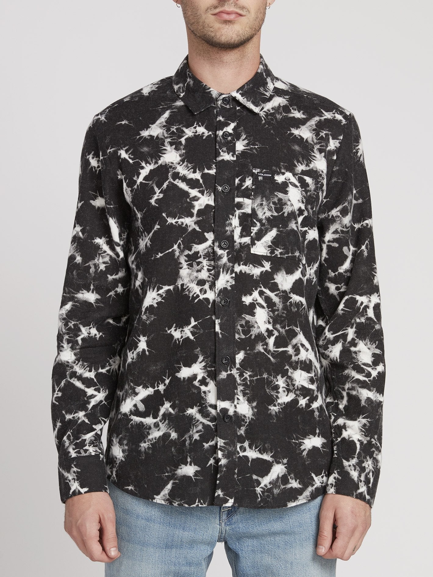 Spinner Flannel Shirt - Black