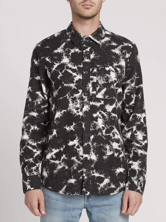 Spinner Flannel Shirt - Black