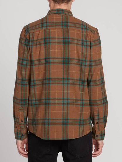 Caden Plaid Shirt - Mud