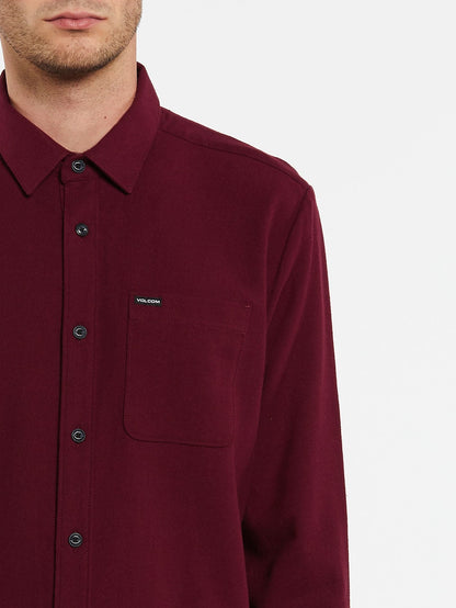 Caden Solid Shirt - PORT