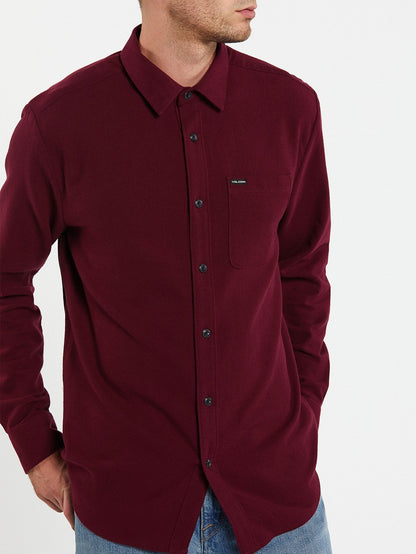 Caden Solid Shirt - PORT