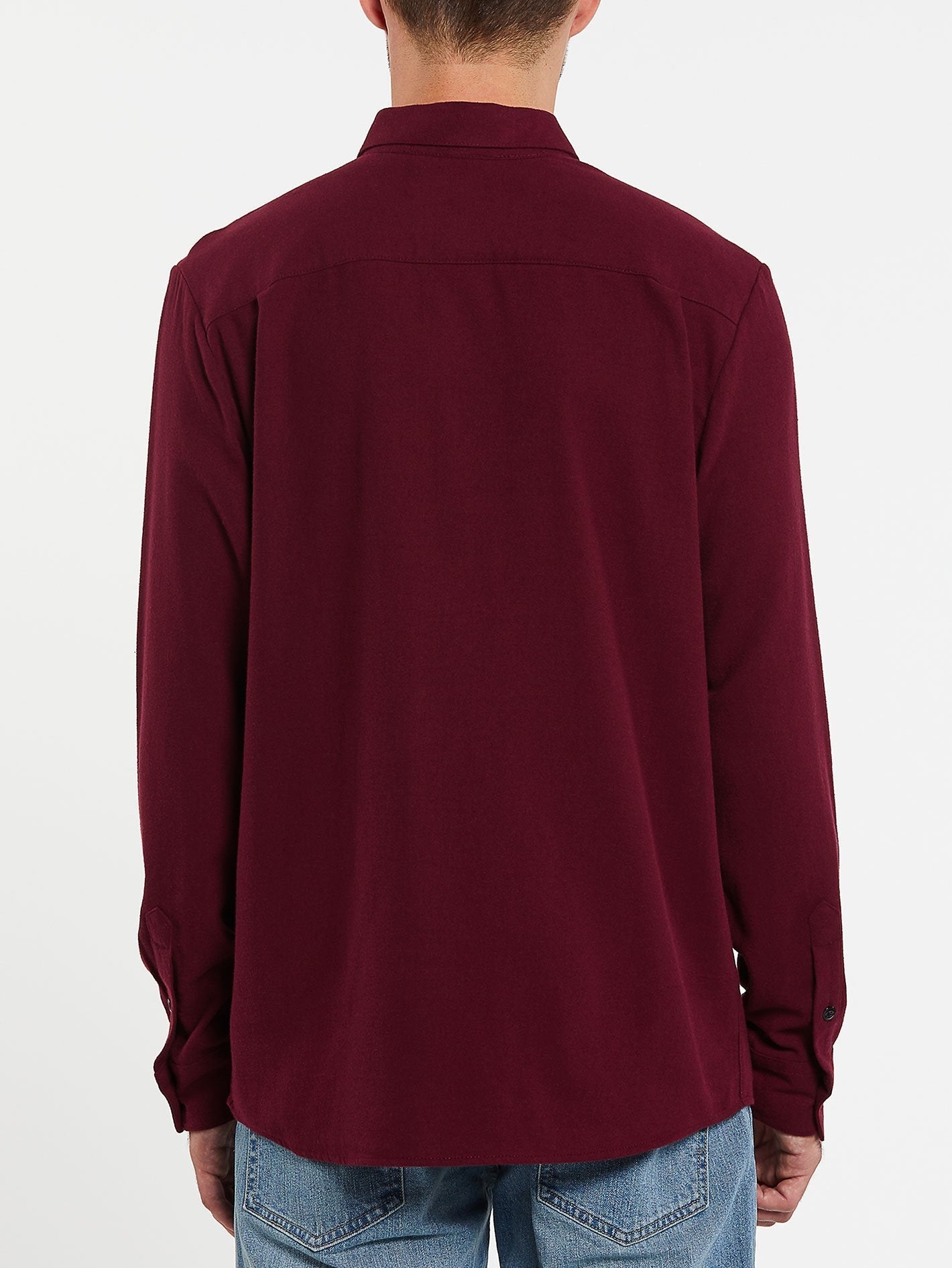 Caden Solid Shirt - PORT