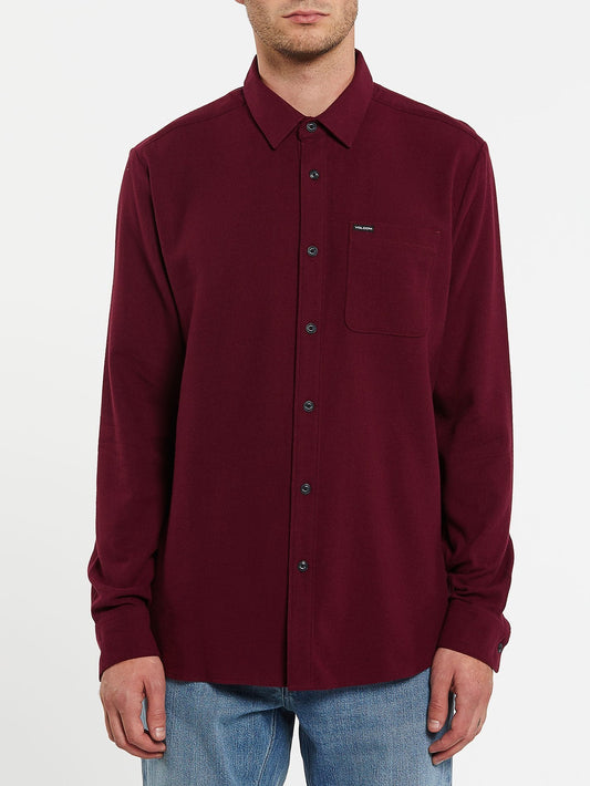 Caden Solid Shirt - PORT