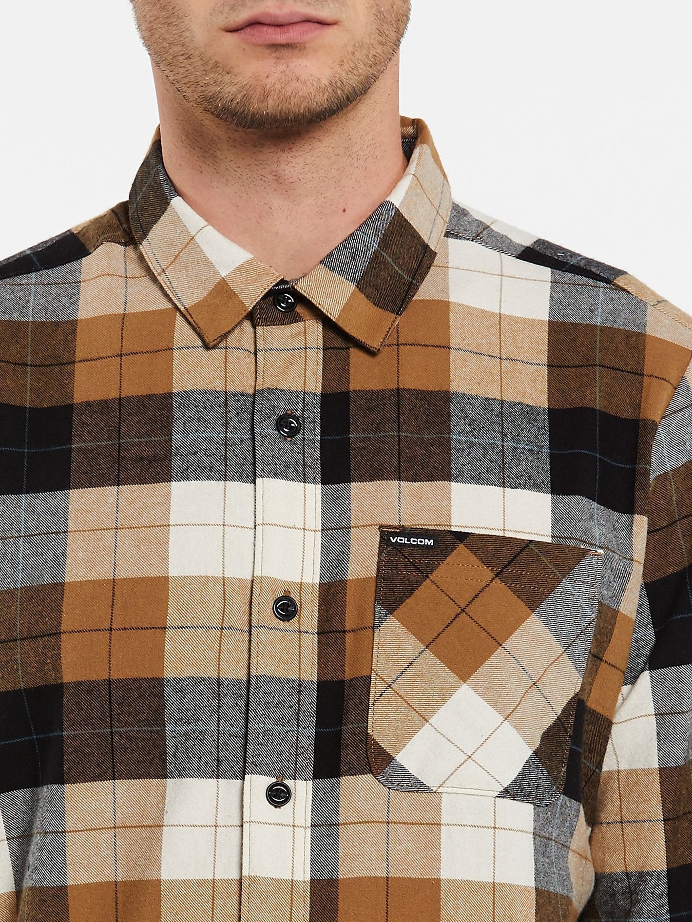 Caden Plaid Shirt - PRIMER WHITE