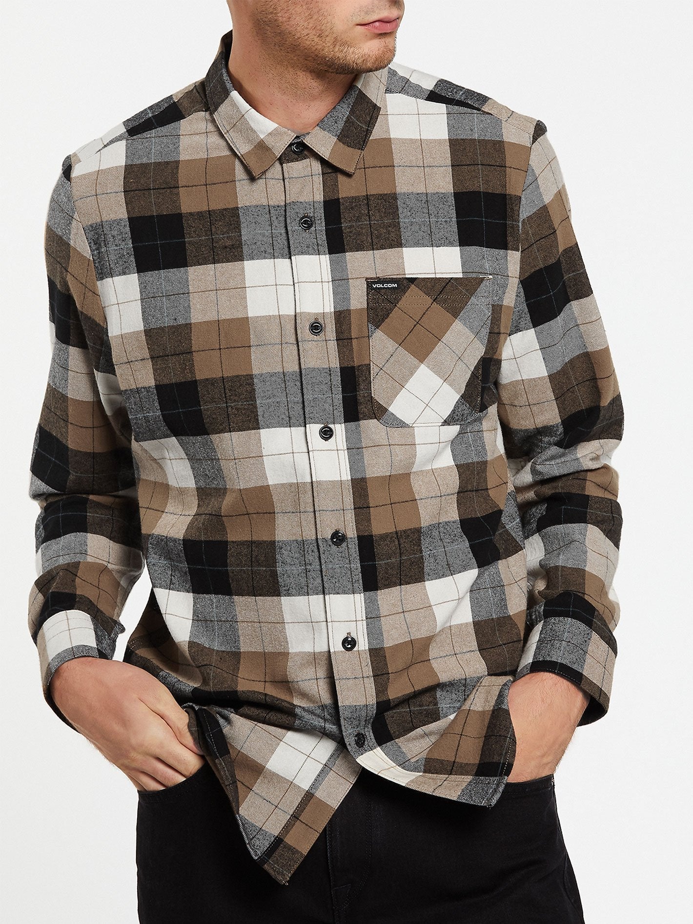 Caden Plaid Shirt - PRIMER WHITE